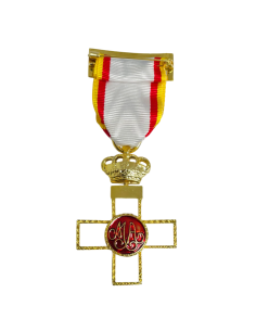 Cruz del Mérito Aeronáutico con distintivo amarillo 2