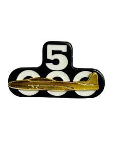 Distintivo de 5000 Horas de vuelo en Aeronave de Caza/Ataque E. Aire