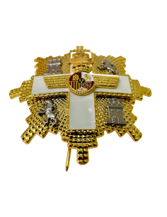 Gran Cruz del Merito Aeronautico distintivo blanco 2