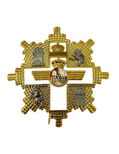 Gran Cruz del Merito Aeronautico distintivo blanco