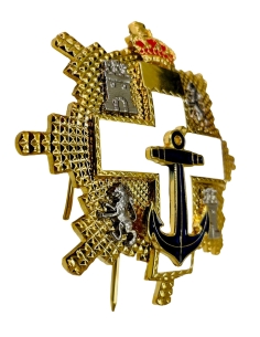 Gran Cruz del Merito Naval distintivo blanco 2