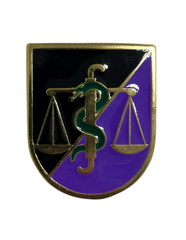 Distintivo de Título en Odontología Militar Forense y Legal 