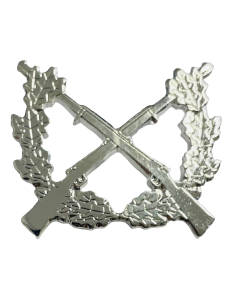 Distintivo Tirador Selecto Pistola Plata