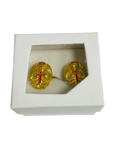 Gemelos de Camisa Metálico Ejercito Español 