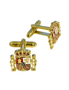 Gemelos de Camisa Metálico Escudo Constitucional 