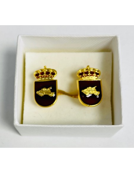 Gemelos de Camisa Metálico Fuerzas Pesadas