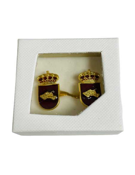 Gemelos de Camisa Metálico Fuerzas Pesadas