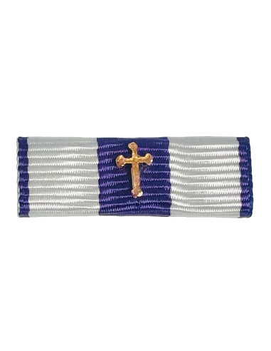 Pasador de condecoración Cruz de la Cruz Fidélitas (15 años de servicio, bronce).