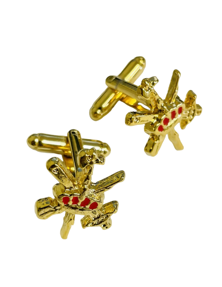 Gemelos de Camisa Metálico Escudo Legión Española