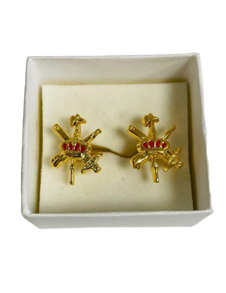 Gemelos de Camisa Metálico Escudo Legión Española