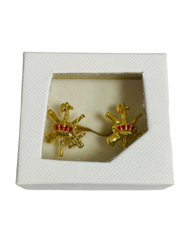 Gemelos de Camisa Metálico Escudo Legión Española