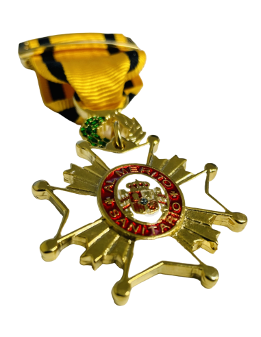 Cruz de Sanidad o Cruz sencilla ( AL MERITO SANITARIO)