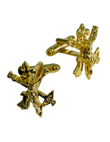 Gemelos de Camisa Metálico Cristo de la Legión