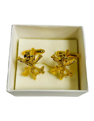 Gemelos de Camisa Metálico Cristo de la Legión