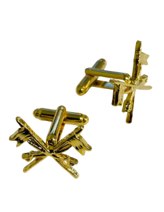 Gemelos de Camisa Metálico Caballería