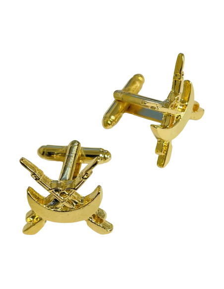 Gemelos de Camisa Metálico Regulares