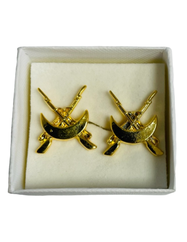 Gemelos de Camisa Metálico Regulares