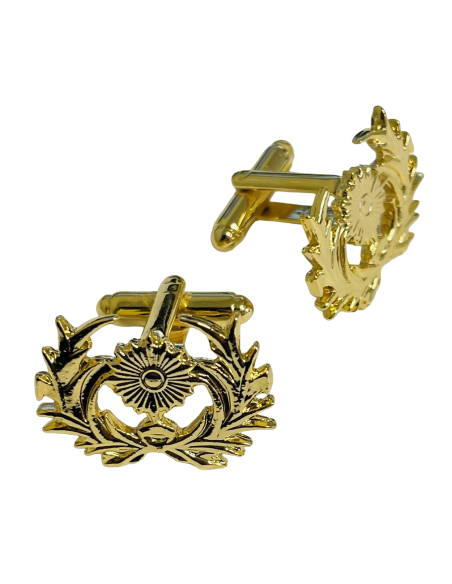 Gemelos de Camisa Metálico Intendencia