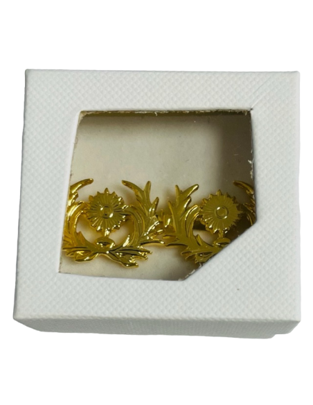 Gemelos de Camisa Metálico Intendencia