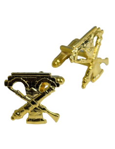 Gemelos de Camisa Metálico Ingeniero Politécnico 