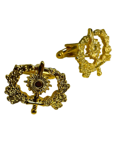 Gemelos de Camisa Metálico Cuerpos Comunes Intervención