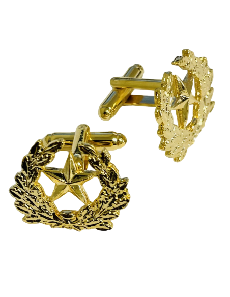 Gemelos de Camisa Metálico Estado Mayor