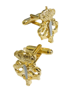 Gemelos para camisa metálico FGNE 