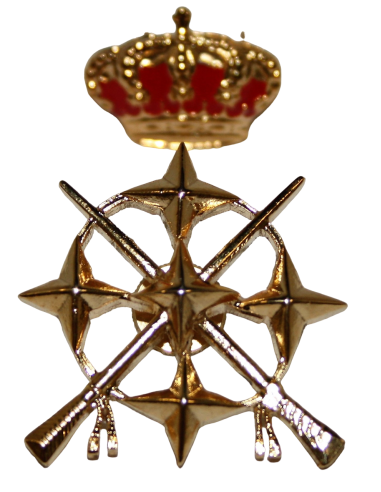 Emblema de Boina Capitán General Ejercito Español y Guardia Civil