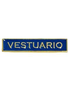 Barra Especialidad Curso VESTUARIO 
