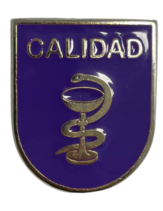 Distintivo en gestión de calidad Farmacéutica 