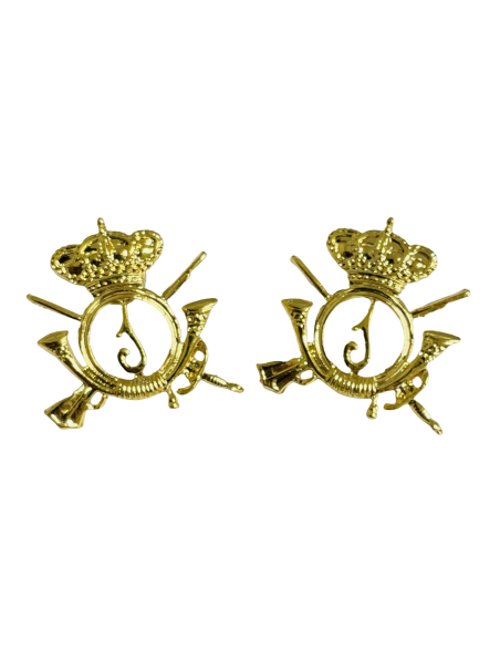 Emblema de solapa del Regimiento de Infantería Inmemorial del Rey Nº1