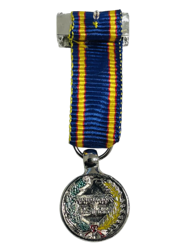 Medalla Miniatura de la Campaña Militar 2018 (Esmaltada)