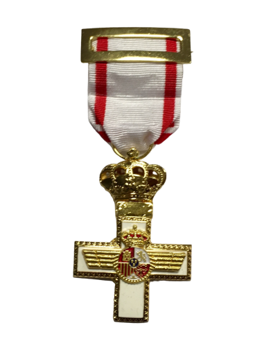 Cruz del Mérito Aeronáutico con distintivo blanco