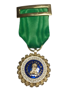 Medalla Sufrimiento Por la Patria Distintivo Verde