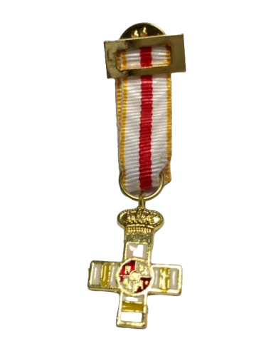 Medalla Miniatura Merito Militar Distintivo Amarillo