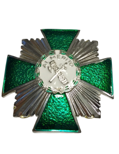 Placa Merito Guardia Civil distintivo Blanco