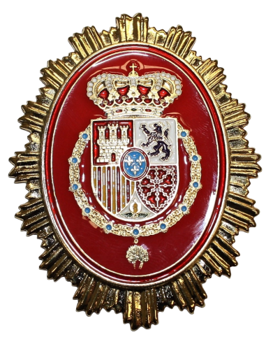 Chapa cartera Guardia Real Española