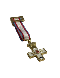 Medalla Miniatura Merito Aeronáutico Distintivo Azul 2