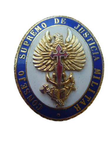Distintivo del extinto Consejo Supremo de Justicia Militar