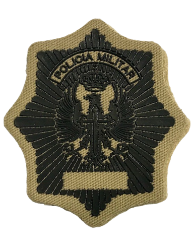 Parche Policía Militar Árido PVC