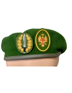 Boina verde de las COE´s 