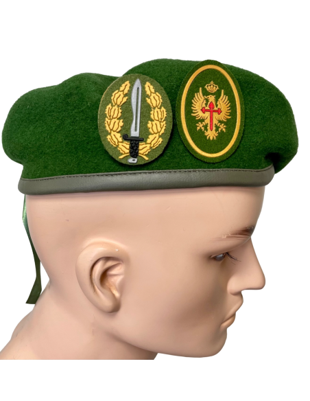 Boina verde de las COE´s 