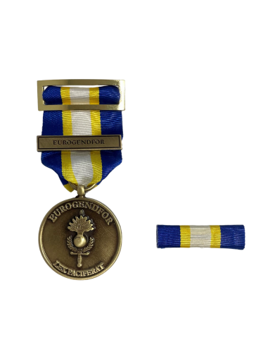 Medalla Eurogendfor Bronce + Pasador de diario 