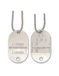 Chapa identificación española