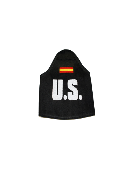 Brazalete Bordado Negro Unidad de Seguridad