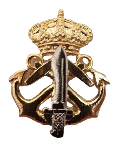 Emblema de boina FGNE Dorado y Plata