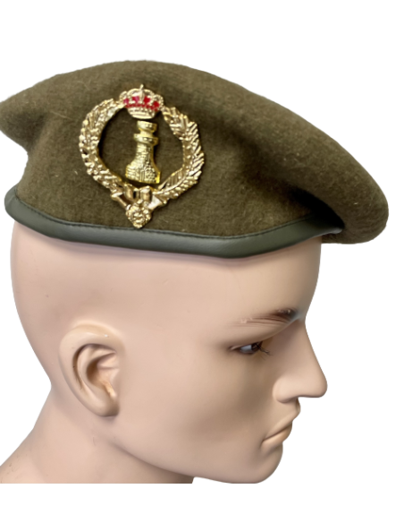 Boina caqui del Mando de Ingenieros MING