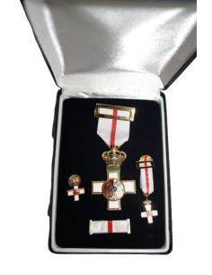 Medalla Cruz Mérito Militar + Pasador + Pin + Medalla miniatura 2