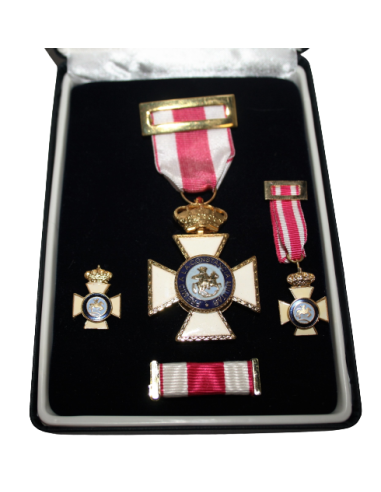 Medalla Cruz San Hermenegildo + Pin + Pasador + Medalla miniatura