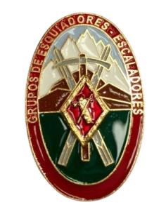 Distintivo de Pecho Grupos de Montaña de la Guardia civil 